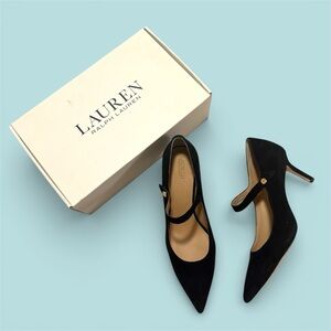 Ralph Lauren Black Heels